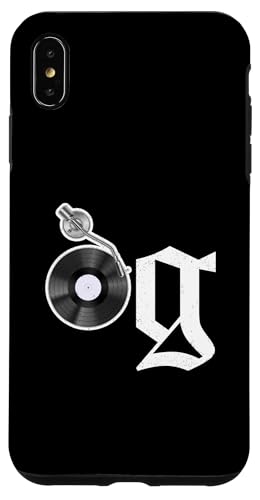 Old School OG Hip Hop Head Vinyl CDs Tapes 80er 90er Retro Hülle für iPhone XS Max Old School OG Hip Hop Head Vinyl CDs Tapes 80er 90er Retro Hülle für iPhone XS Max von Original New Old School Designs