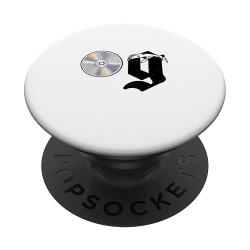 Old School OG Hip Hop Head Vinyl CDs Tapes 80er 90er Retro PopSockets Klebender PopGrip Old School OG Hip Hop Head Vinyl CDs Tapes 80er 90er Retro PopSockets Klebender PopGrip von Original New Old School Designs