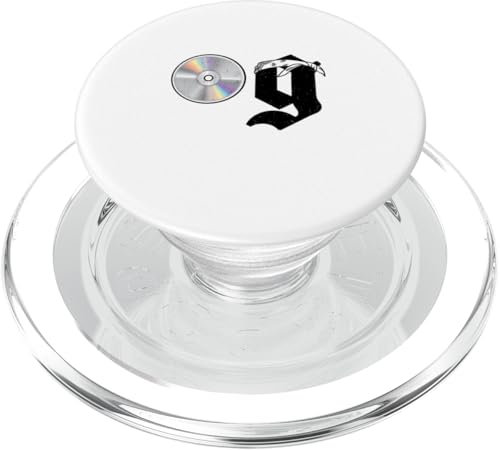 Old School OG Hip Hop Head Vinyl CDs Tapes 80er 90er Retro PopSockets PopGrip für MagSafe Old School OG Hip Hop Head Vinyl CDs Tapes 80er 90er Retro PopSockets PopGrip für MagSafe von Original New Old School Designs