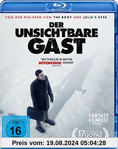 Der unsichtbare Gast [Blu-ray] von Oriol Paulo