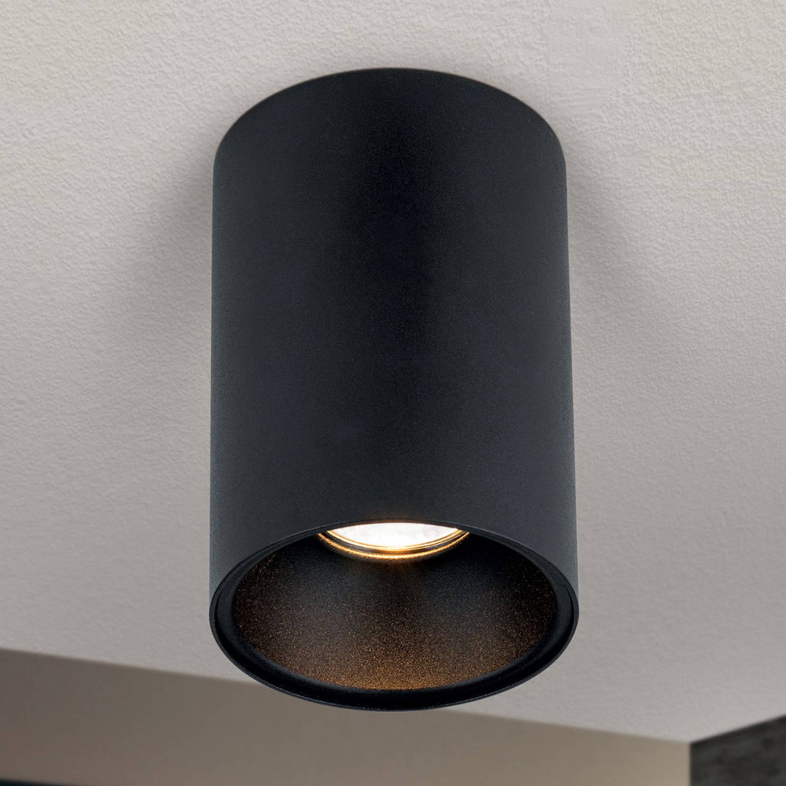 Deckenspot Starlight, rund, schwarz Deckenspot Starlight, rund, schwarz von Orion