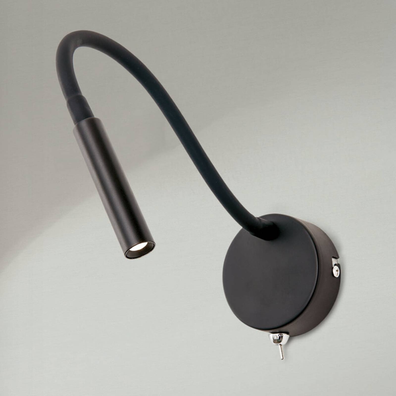 Flexible LED-Wandleuchte Colin in Schwarz Flexible LED-Wandleuchte Colin in Schwarz von Orion