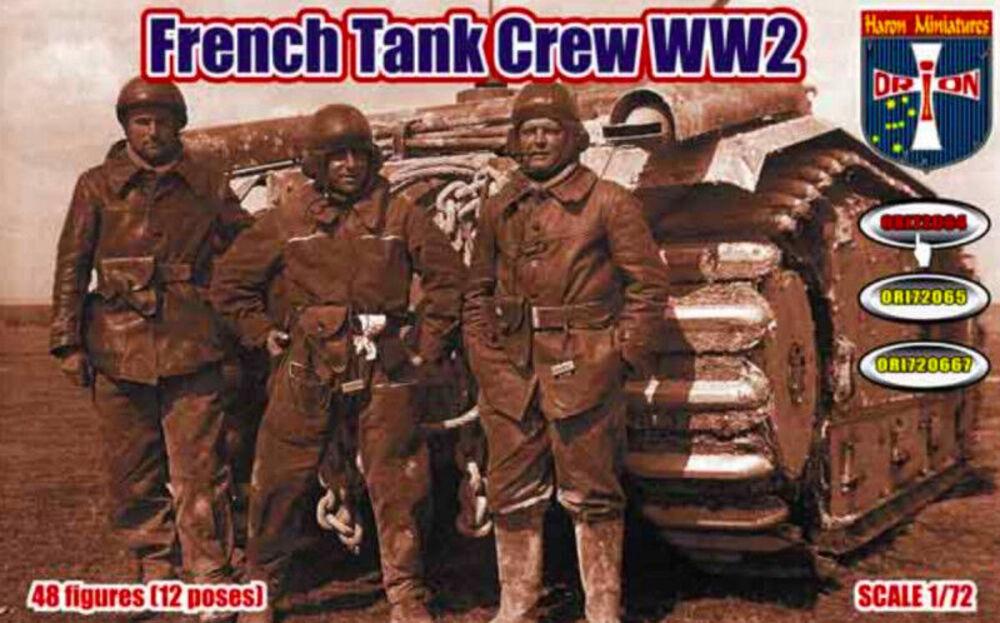 French Tank Crew WW2 von Orion