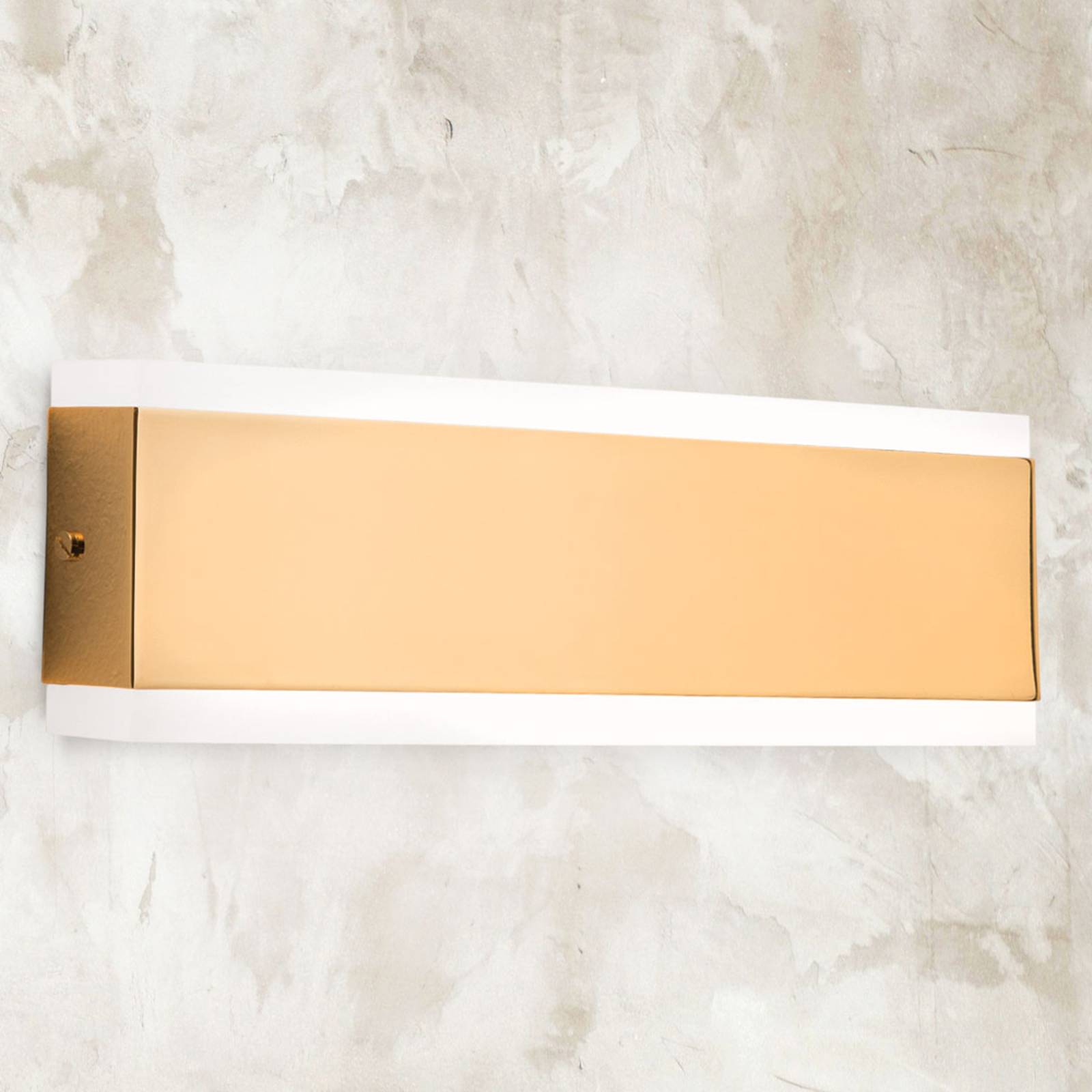 Garik - LED-Wandlampe mit goldenem Korpus Garik - LED-Wandlampe mit goldenem Korpus von Orion