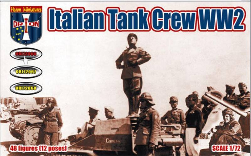 Italian Tank Crew WW2 von Orion