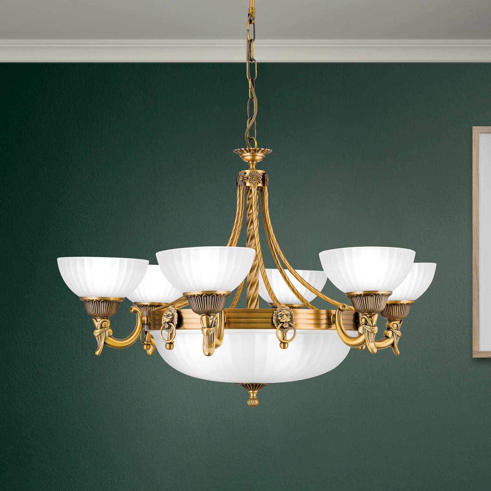 Kronleuchter Rocca, klassisch gestaltet Ø 75 cm Kronleuchter Rocca, klassisch gestaltet Ø 75 cm von Orion