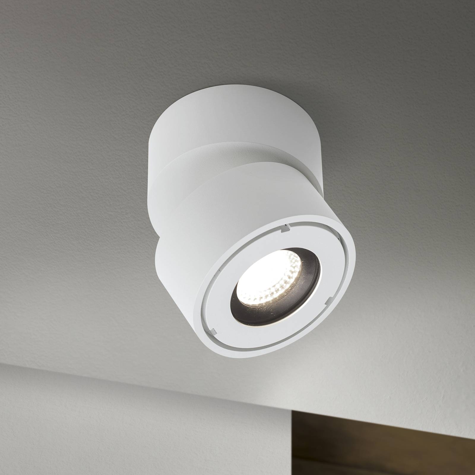 LED-Außenstrahler Harvey, weiß, Ø 10 cm, Aluminium-Druckguss LED-Außenstrahler Harvey, weiß, Ø 10 cm, Aluminium-Druckguss von Orion
