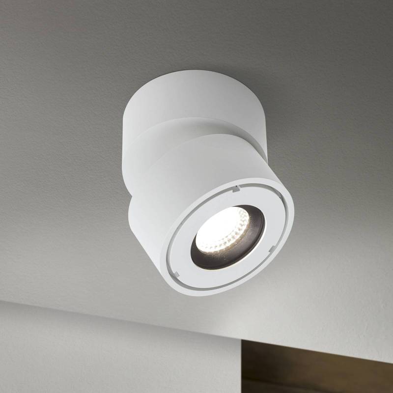 LED-Außenstrahler Harvey, weiß, Ø 10 cm, Aluminium-Druckguss von Orion
