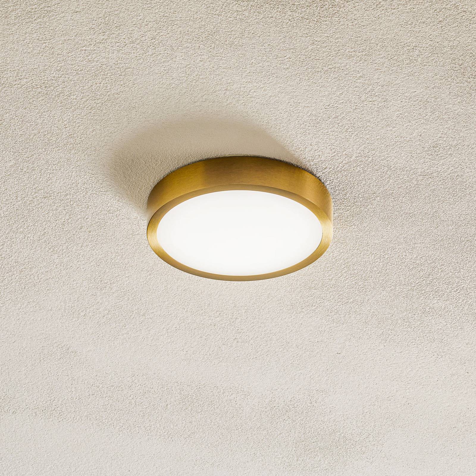 LED-Deckenleuchte Bully mit Patina-Optik, Ø 14 cm LED-Deckenleuchte Bully mit Patina-Optik, Ø 14 cm von Orion