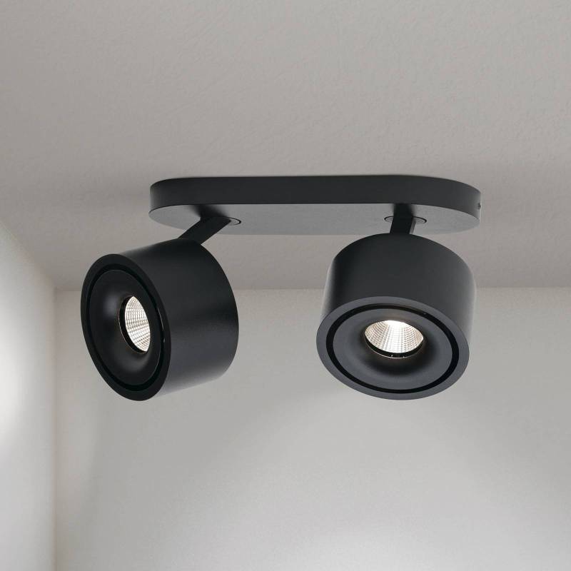 LED-Deckenstrahler Specter, schwarz, Länge 19,4 cm, Alu von Orion