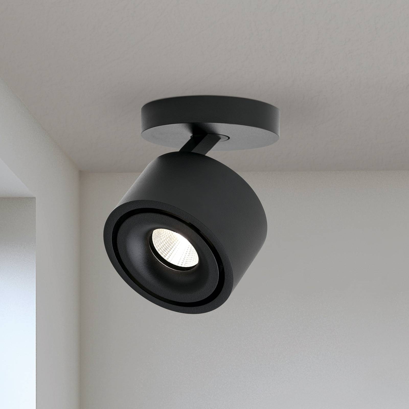 LED-Deckenstrahler Specter, schwarz, Ø 8,4 cm, Aluminium LED-Deckenstrahler Specter, schwarz, Ø 8,4 cm, Aluminium von Orion