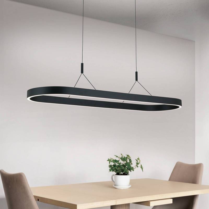 LED-Hängeleuchte Carrara, schwarz, höhenverstellbar, CCT von Orion