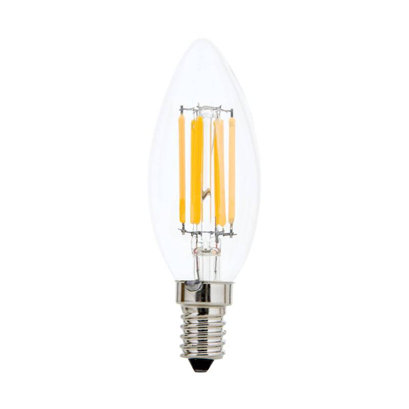 LED-Kerzenlampe E14 5W Filament klar 827 dimmbar von Orion