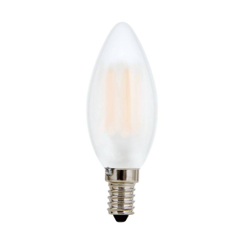 LED-Kerzenlampe E14 5W matt 827 dimmbar von Orion