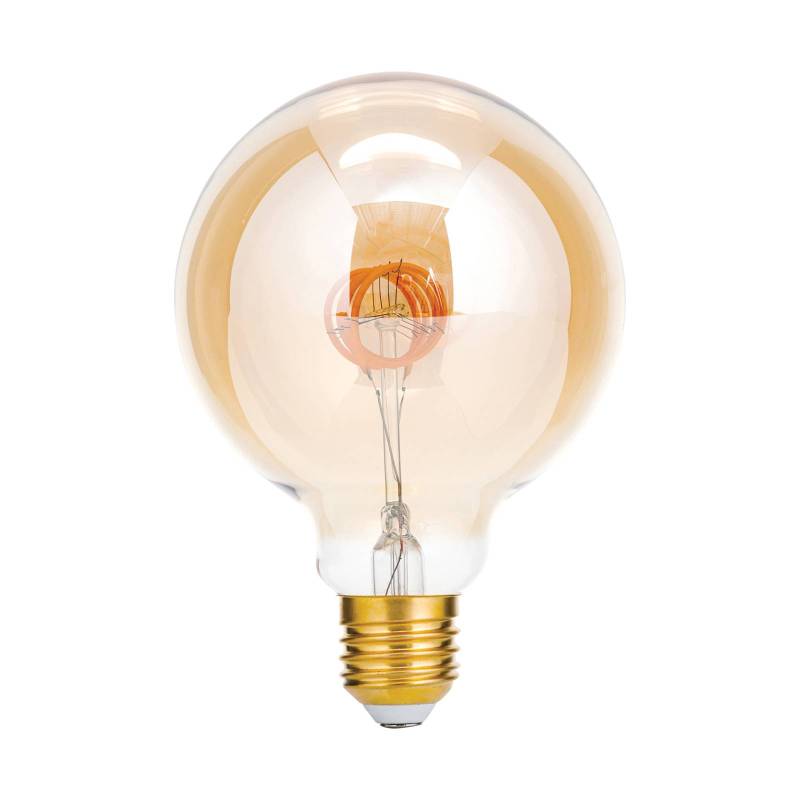 LED-Lampe E27 G95 4W amber 2.200K dimmbar von Orion