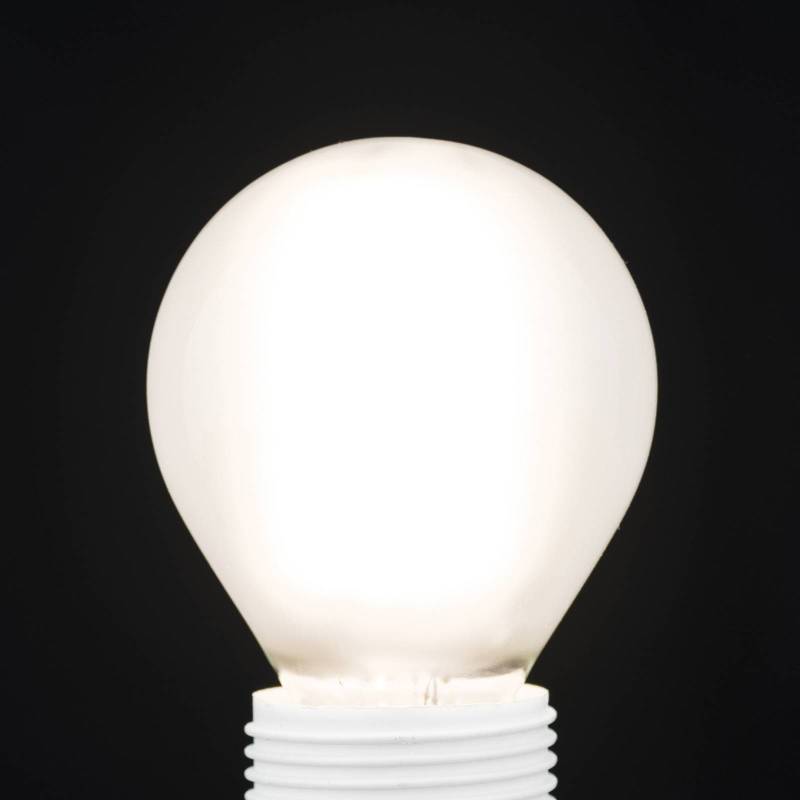 LED-Leuchtmittel, E27 G45, matt, 6W, 827, 720 lm, dimmbar von Orion