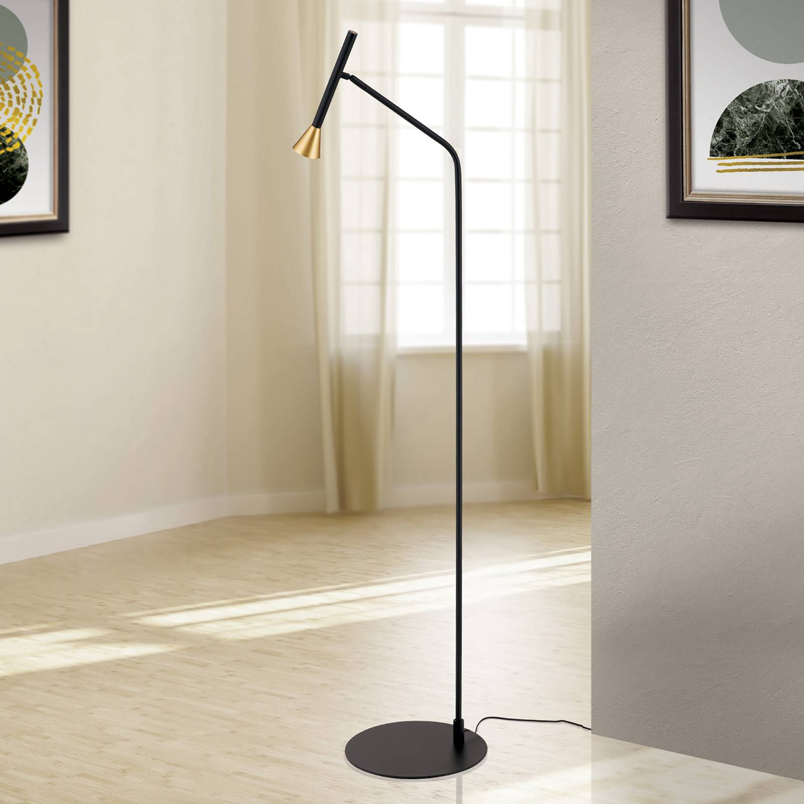 LED-Stehlampe Odeon, Höhe 147 cm, Metall LED-Stehlampe Odeon, Höhe 147 cm, Metall von Orion