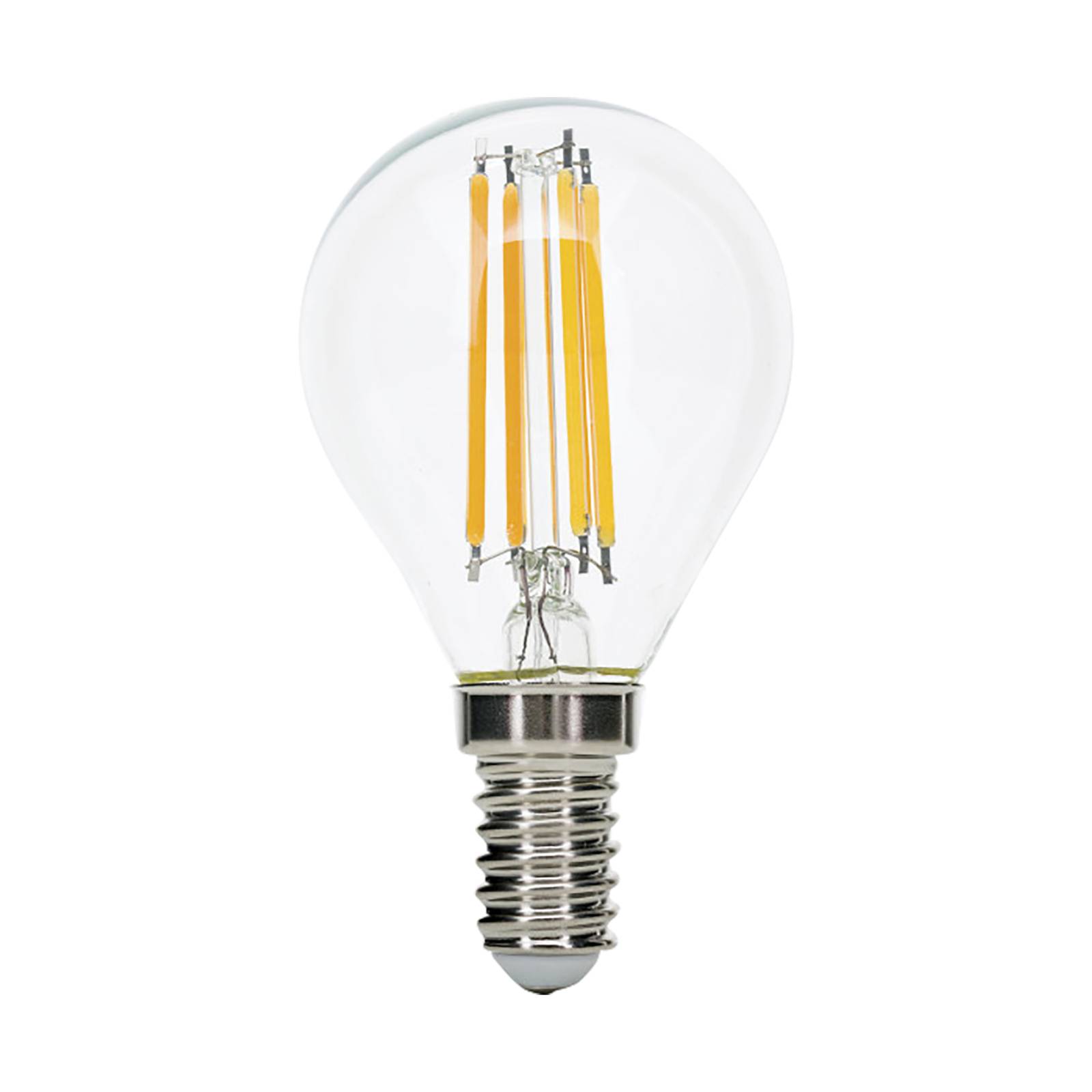 LED-Tropfenlampe E14 4,5W Filament 827 dimmbar von Orion