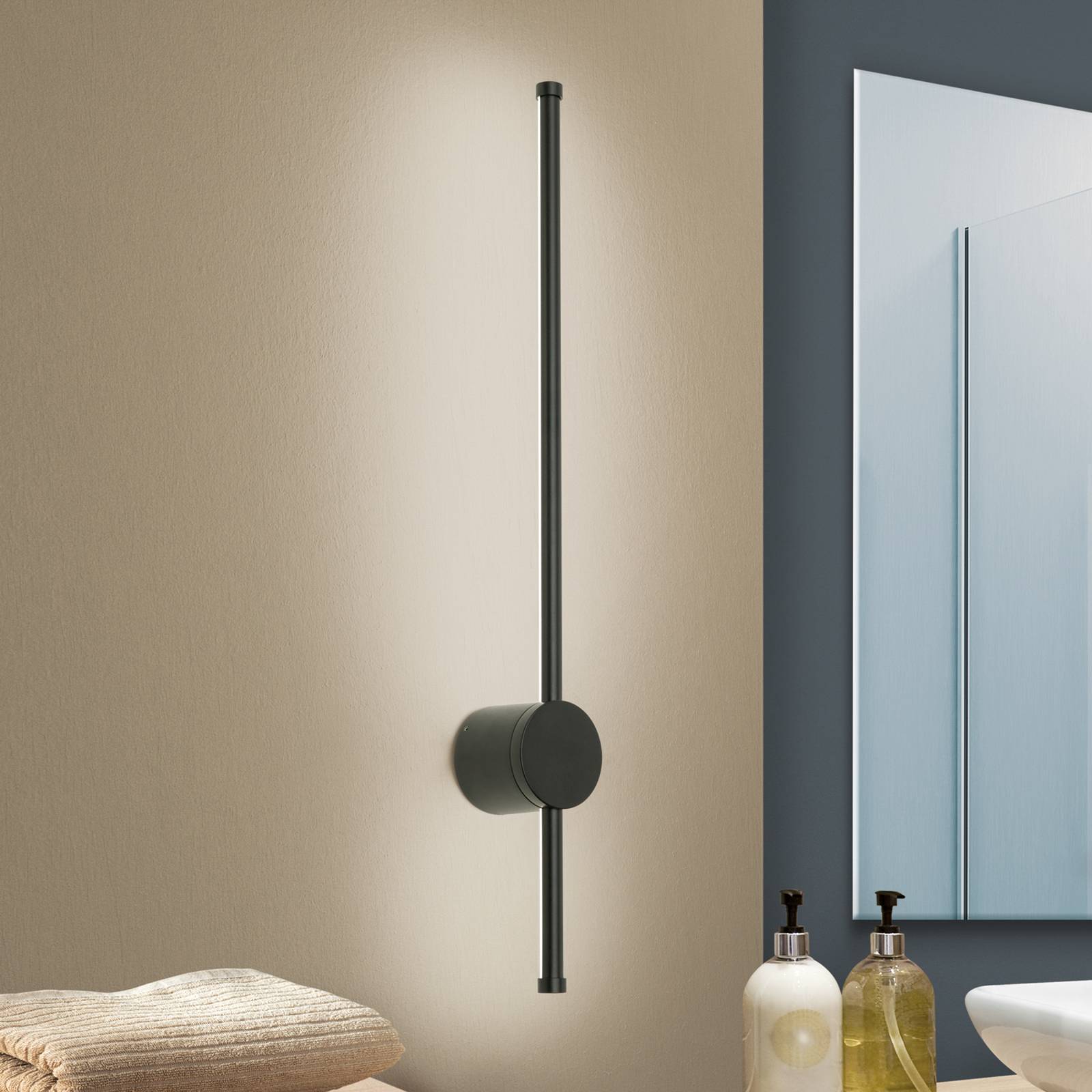 LED-Wandleuchte Ferdinand, IP54, schwarz LED-Wandleuchte Ferdinand, IP54, schwarz von Orion