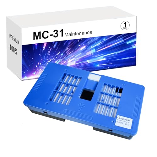 MC-31 MC31 Wartungsbox für Canon MC-31 Maintenance Cartridge für Canon MC-31 Wartungspatrone kompatibel mit Canon Imageprograf TM-200 TM-205 TM-300 TM-305 TM-5200 TM-5205 TM-5300 TM-5305 von Oritdge