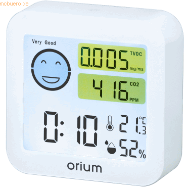Orium CO2-VOC-Messgerät Quaelis 20 weiß von Orium