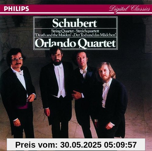 Schubert: Streichquartett Nr. 14 d-moll Der Tod und das Mädchen Schubert: Streichquartett Nr. 14 d-moll Der Tod und das Mädchen von Orlando Quartet