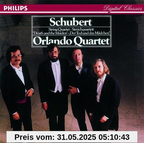 Schubert: Streichquartett Nr. 14 d-moll Der Tod und das Mädchen von Orlando Quartet
