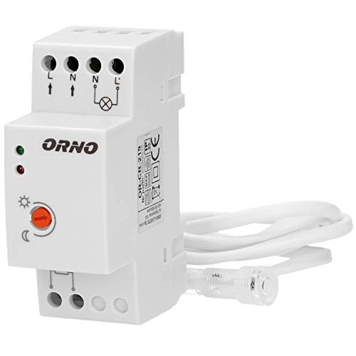 Orno CR- 219 Dämmerungsschalter Aussen mit Externer Sonde DIN IP65 von Orno