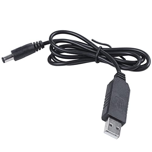 Orolotay 5V zu DC 12V 2,1 Mm X 5,5 Mm Modul Konverter DC Barrel Stecker Buchse Strom Kabel Stecker, USB zu DC Kabel -1 M von Orolotay