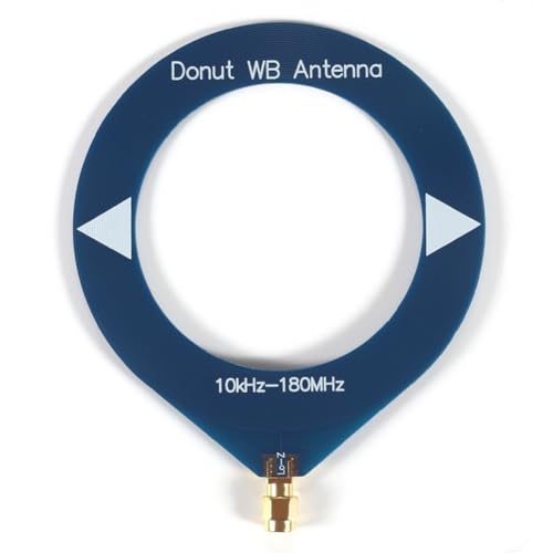 Orolotay Donut Breitbandantenne 10kHz-180MHz Empfangsantenne Mini-Loop-Antenne für Radio Walkie-Talkie SDR B Orolotay Donut Breitbandantenne 10kHz-180MHz Empfangsantenne Mini-Loop-Antenne für Radio Walkie-Talkie SDR B von Orolotay