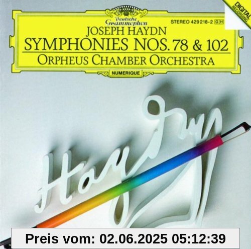 Haydn:Symphony No.78&102 von Orpheus Chamber Orchestra