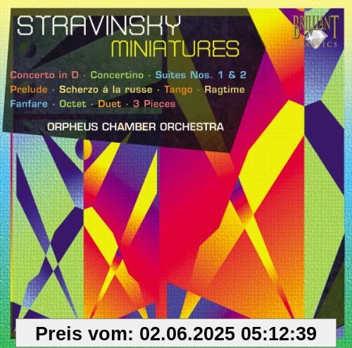Stravinsky: Miniatures Stravinsky: Miniatures von Orpheus Chamber Orchestra