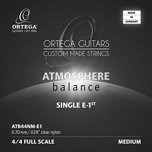ORTEGA Atmosphere Balance Series String - Medium Tension Clear Nylon 0.28 (ATB44NM-E1) von Ortega Guitars