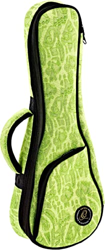 ORTEGA Gigbag für Sopran Ukulelen - Denim Look Green (OUB-SO-GRJ) von Ortega Guitars