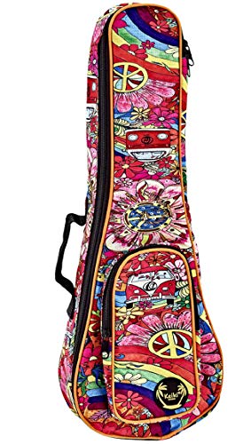 ORTEGA Gigbag für Tenor Ukulelen mit Schultergurten - Peace 68 (KUB-68-TE) von Ortega Guitars