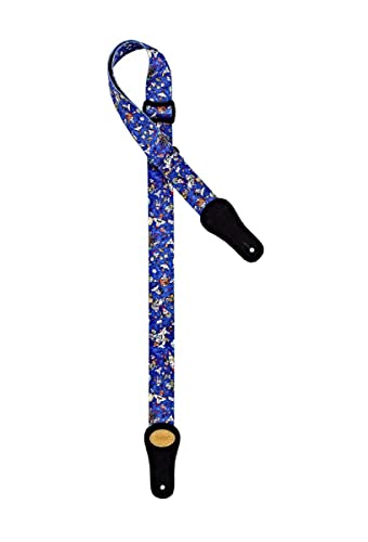 ORTEGA Nylon-Ukulelengurt mit Wildleder - 37mm Spaceman (KNS-SP-U) von Ortega Guitars