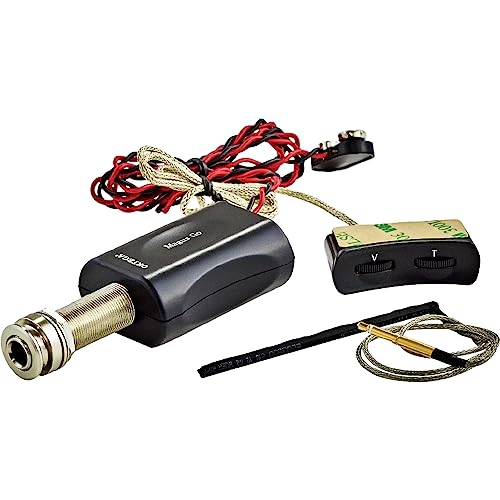 ORTEGA Output Jack PU/Preamp - für Akustik/Nylon Saiten Gitarren und Akustik Bässe (MAGUSGO) von Ortega Guitars