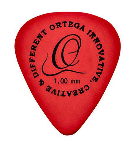 ORTEGA S-Tech Picks Sandy Feel - 1,0mm 12er Pack (OGPST12-100) von Ortega Guitars