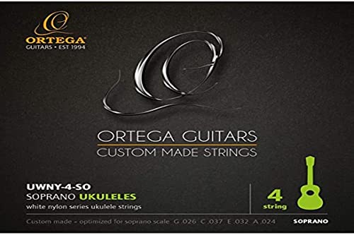 ORTEGA Saiten - für Sopran-Ukulelen (UWNY-4-SO) von Ortega Guitars