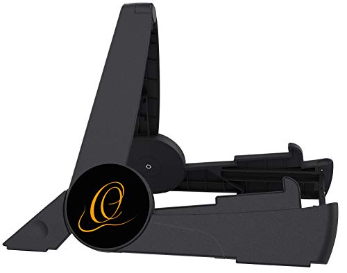 ORTEGA faltbarer Gitarrenständer aus Kunststoff - schwarz (OPGS-1BK) von Ortega Guitars