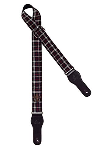 Ortega Guitars Gitarrengurt Länge Verstellbar - Akustik Gitarre / Bass, E-Gitarre, E-Bass - Highland Series – Baumwolle, Schottisch Dunkel (OCS-140) von Ortega Guitars