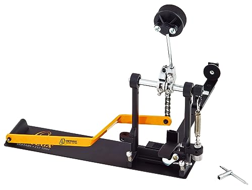 Ortega Guitars Cajon Pedal Rechts - Percussion Series - Metall Pedal mit Schaumstoffschlägel für Trommelkiste - Inklusive Tasche und Drum Key (OCJP-GB) von Ortega Guitars