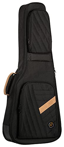 Ortega Guitars Deluxe Guitar Gigbag - Klassische 4/4 Gitarren Tasche - Höhe 105 cm - Breite 38 cm - Baumwolle, Schwarz (OGBCL-DLX-BK) von Ortega Guitars