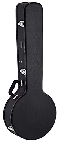Ortega Guitars Economy Banjo Hardcase - Tasche für Banjo Instrument - Höhe 103 cm - Vinyl, Schwarz (OBJCSTD) von Ortega Guitars