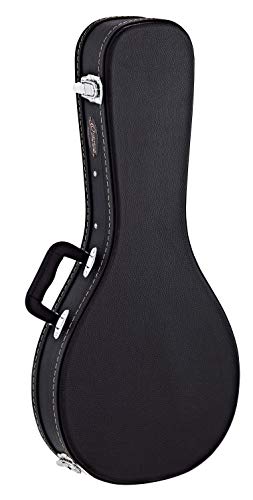 Ortega Guitars Economy Mandolin Hardcase - Tasche für A-Style Mandoline - Höhe 71 cm - Vinyl, Schwarz (OMCSTD-A) von Ortega Guitars