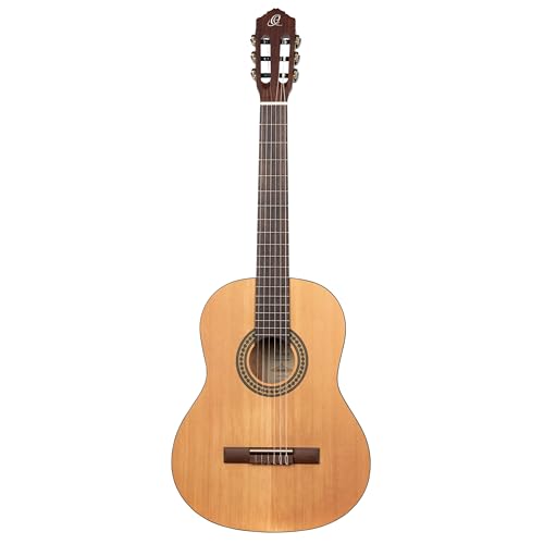 Ortega Guitars Konzert Gitarre Linkshänder – 4/4 – Student Series – Zeder, Katalpa, Natur (RSTC5M-L) von Ortega Guitars