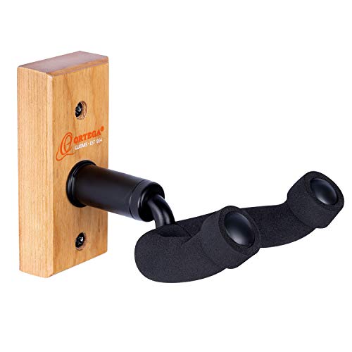 Ortega Guitars Gitarre Aufhängung Zubehör - Wandaufhängung für Gitarre - Holz, Hellbraun (OGH-1CW) von Ortega Guitars