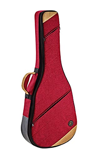 Ortega Guitars Guitar Soft Case - Tasche für 4/4 Klassische Gitarre - Höhe 103,5 cm - Breite 39 cm - Baumwolle / Leinen, Rot (OSOCACL-BX) von Ortega Guitars