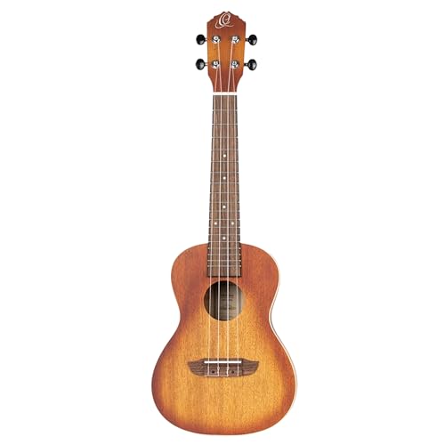 Ortega Guitars Konzert Ukulele Linkshänder – Akustisch – Earth Series – Okoume, Braun (RUDAWN-L) von Ortega Guitars