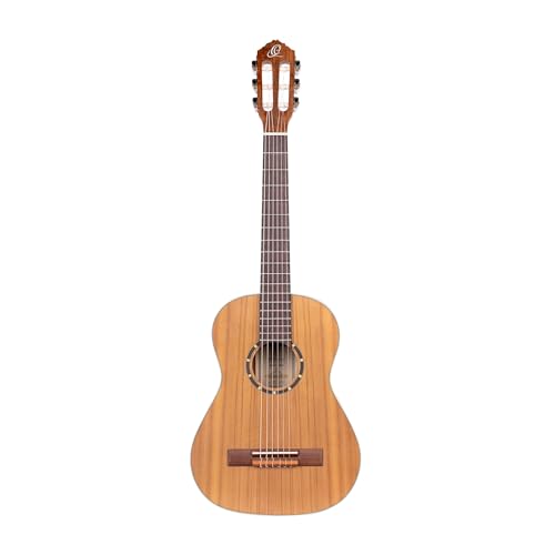 Ortega Guitars 1/2 Konzert Gitarre – Family Series – Inklusive Gig Bag – Zeder, Mahagoni, Natur (R122-1/2) von Ortega Guitars